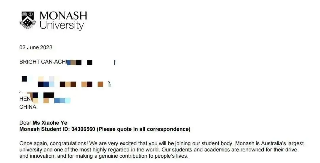 祝贺！黄河科技学院国际学院多名学生喜获世界名校硕士录取通知书！(图6)